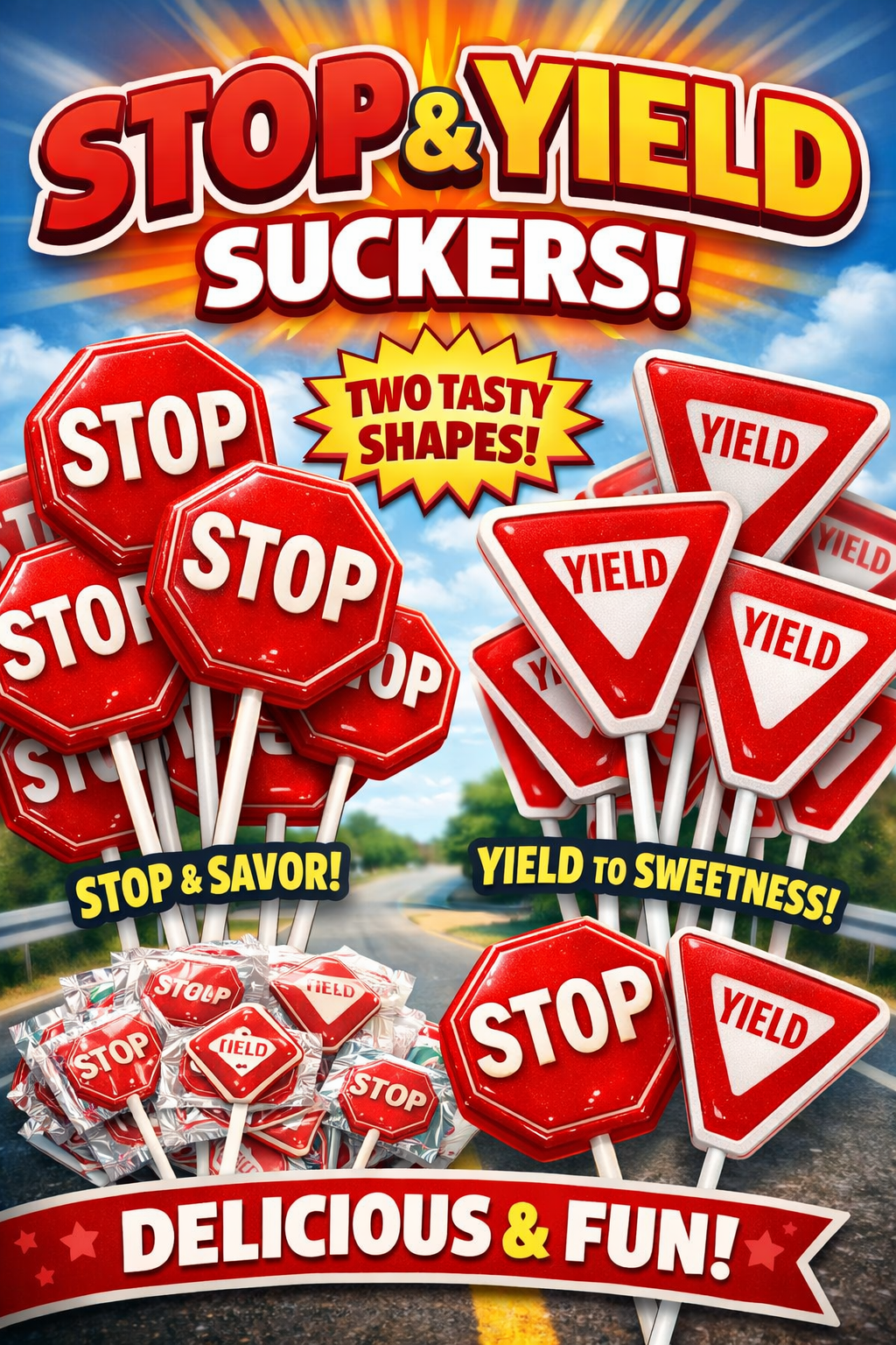 stop sign suckers ad