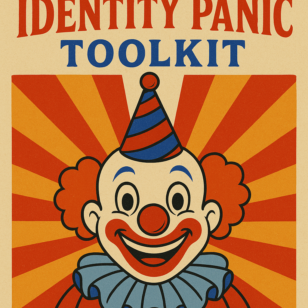 also evil clown but happy