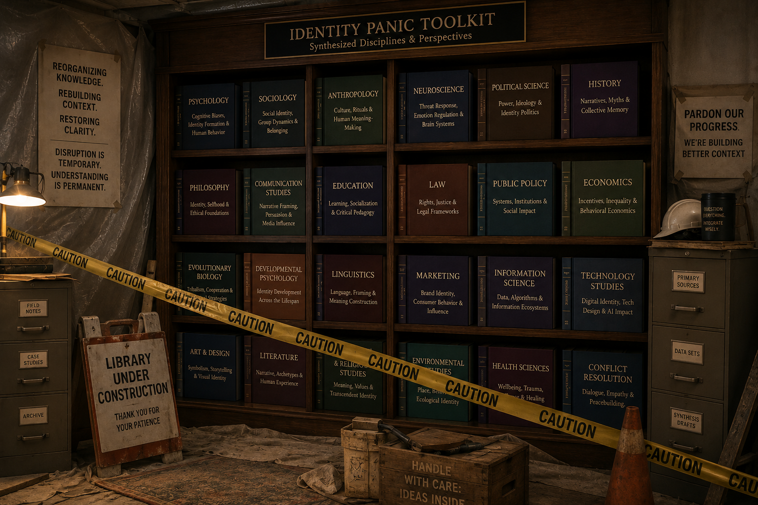 Identity Panic Toolkit Library Construction Site