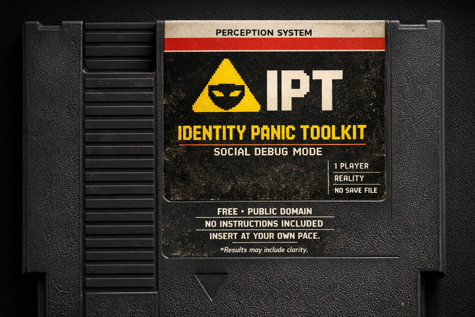 social debug game cartridge