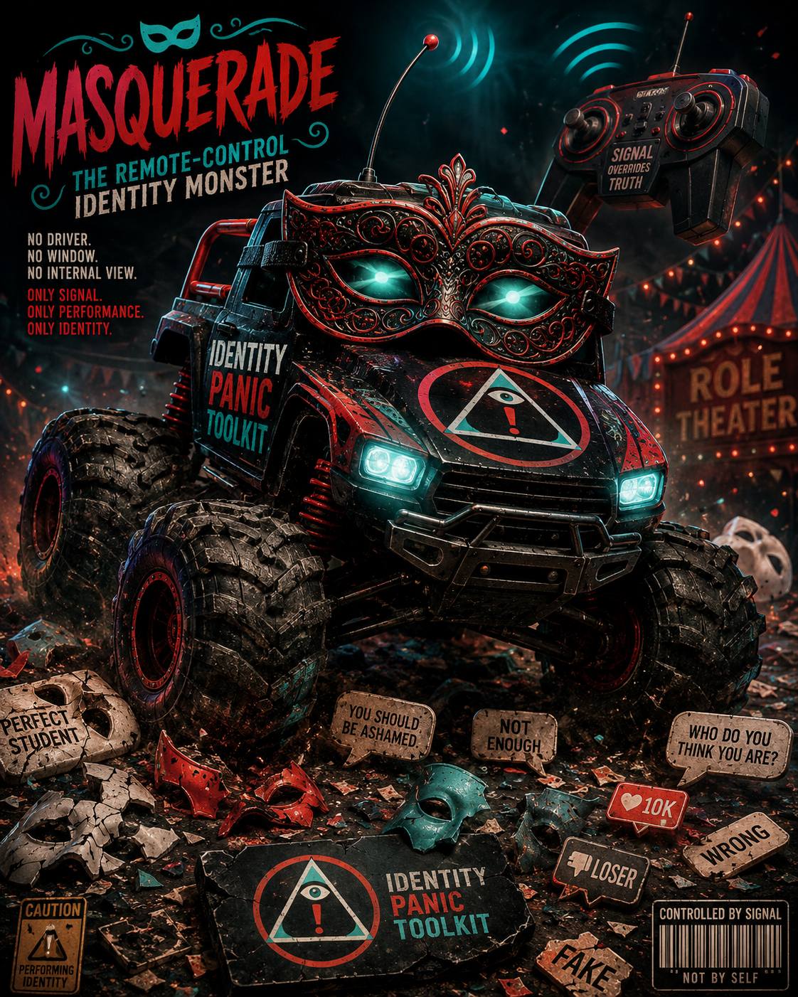 masquerade the remote control truck