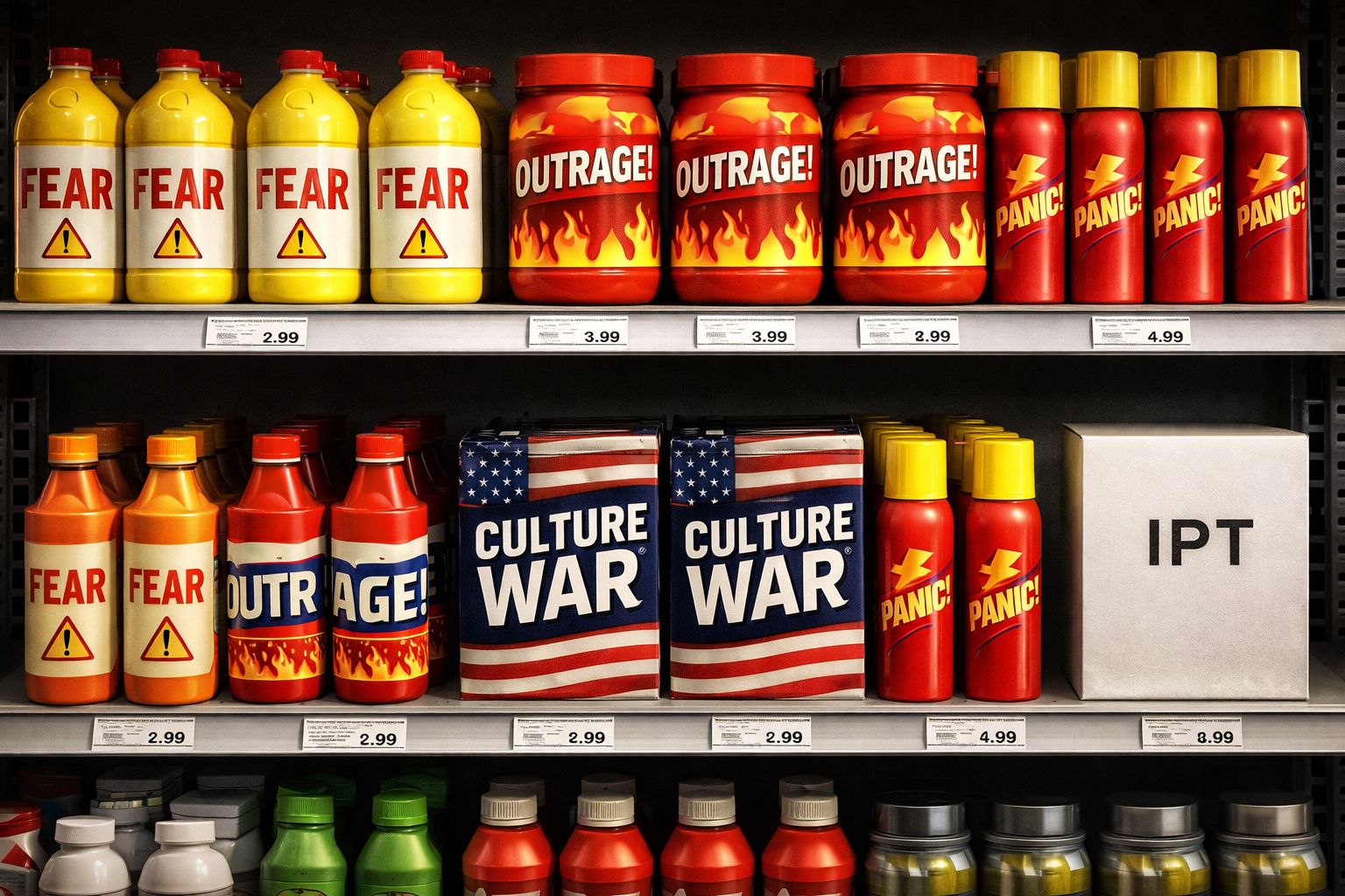 Outrage Consumerism Grocery Store