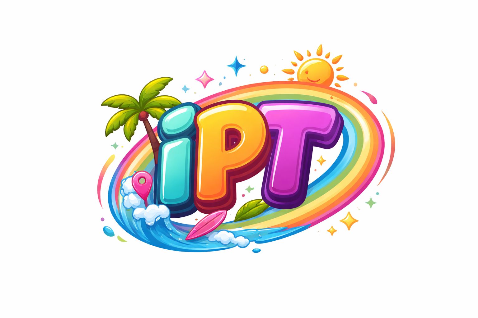 Identity Panic Toolkit beach rainbow image
