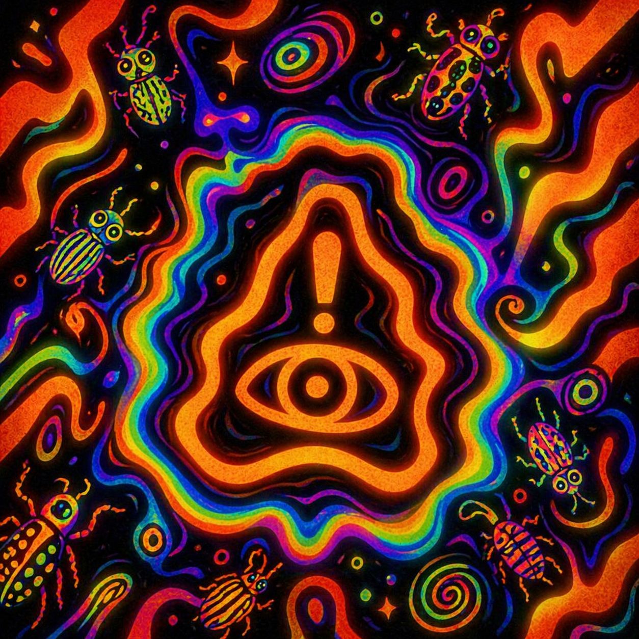 Identity Panic Toolkit Psychedelic Bug Puddle