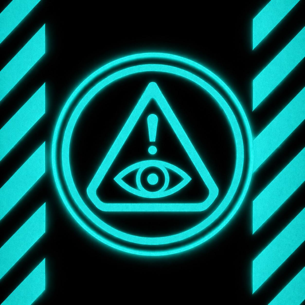 Teal Identity Panic Toolkit logo with triangle, eye, and exclamation symbol.
