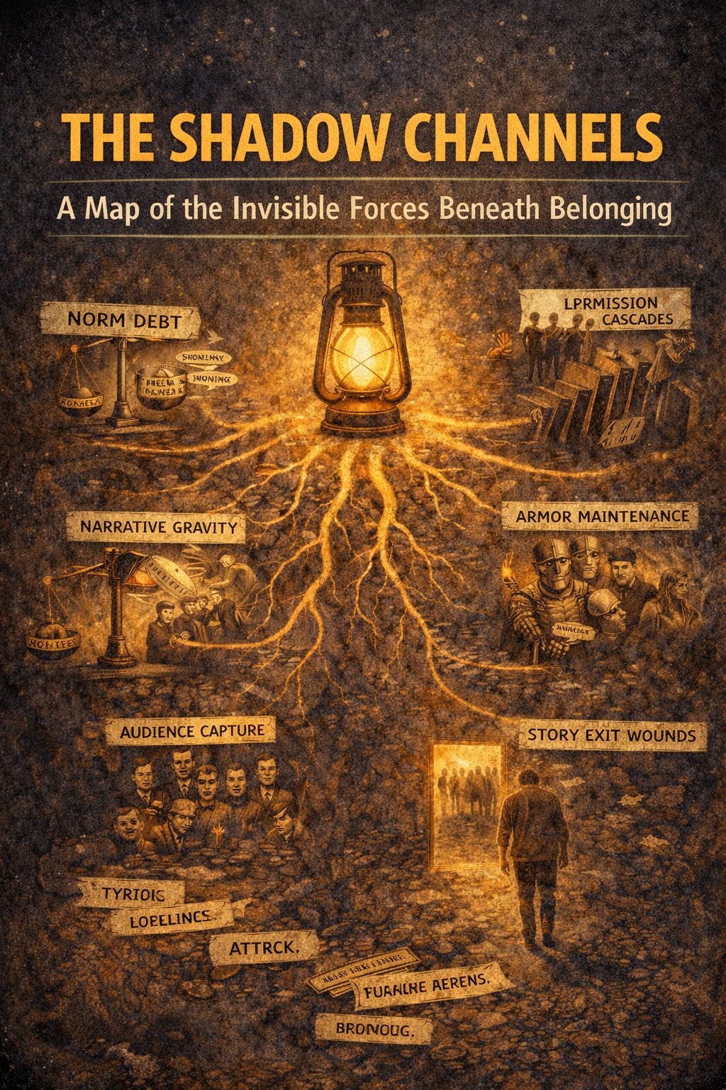 The Shadow Channels map of invisible forces beneath belonging
