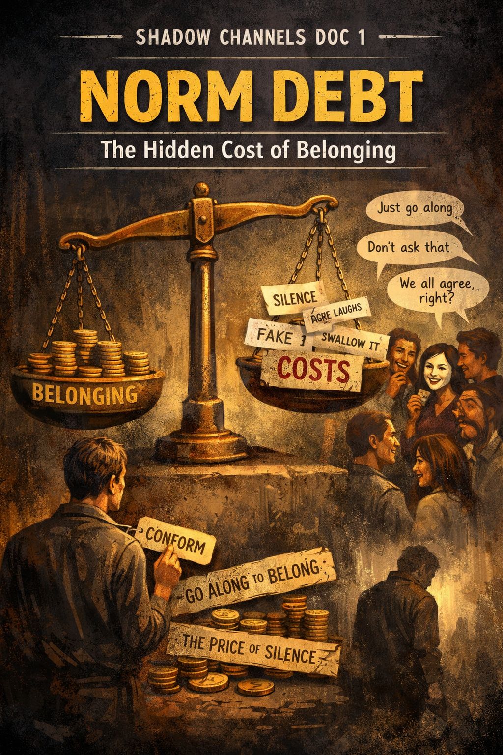 Norm Debt, the hidden cost of belonging