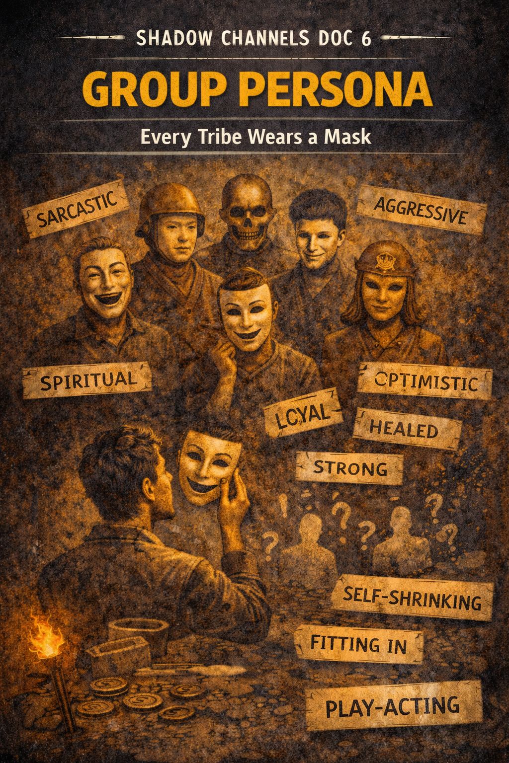 Group Persona — Every Tribe Wears a Mask