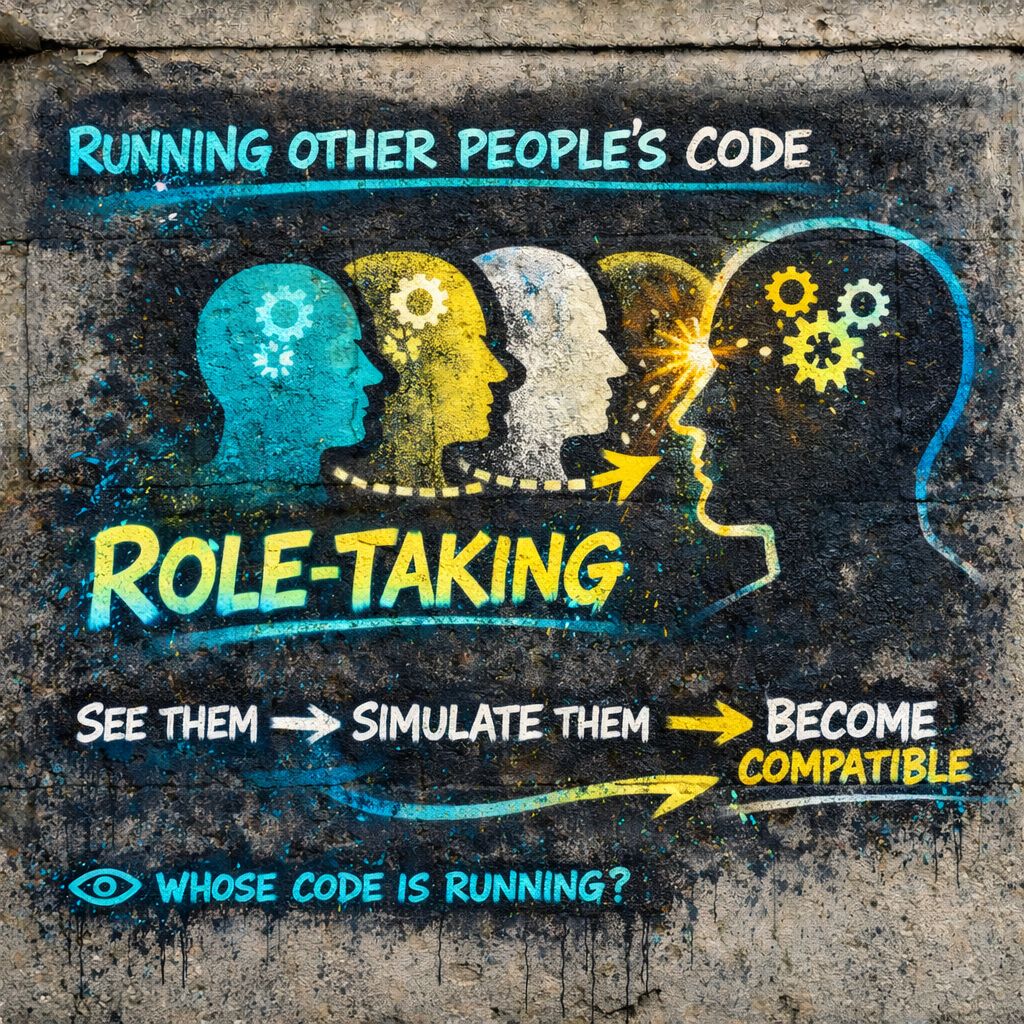 Role-Taking IPT diagram