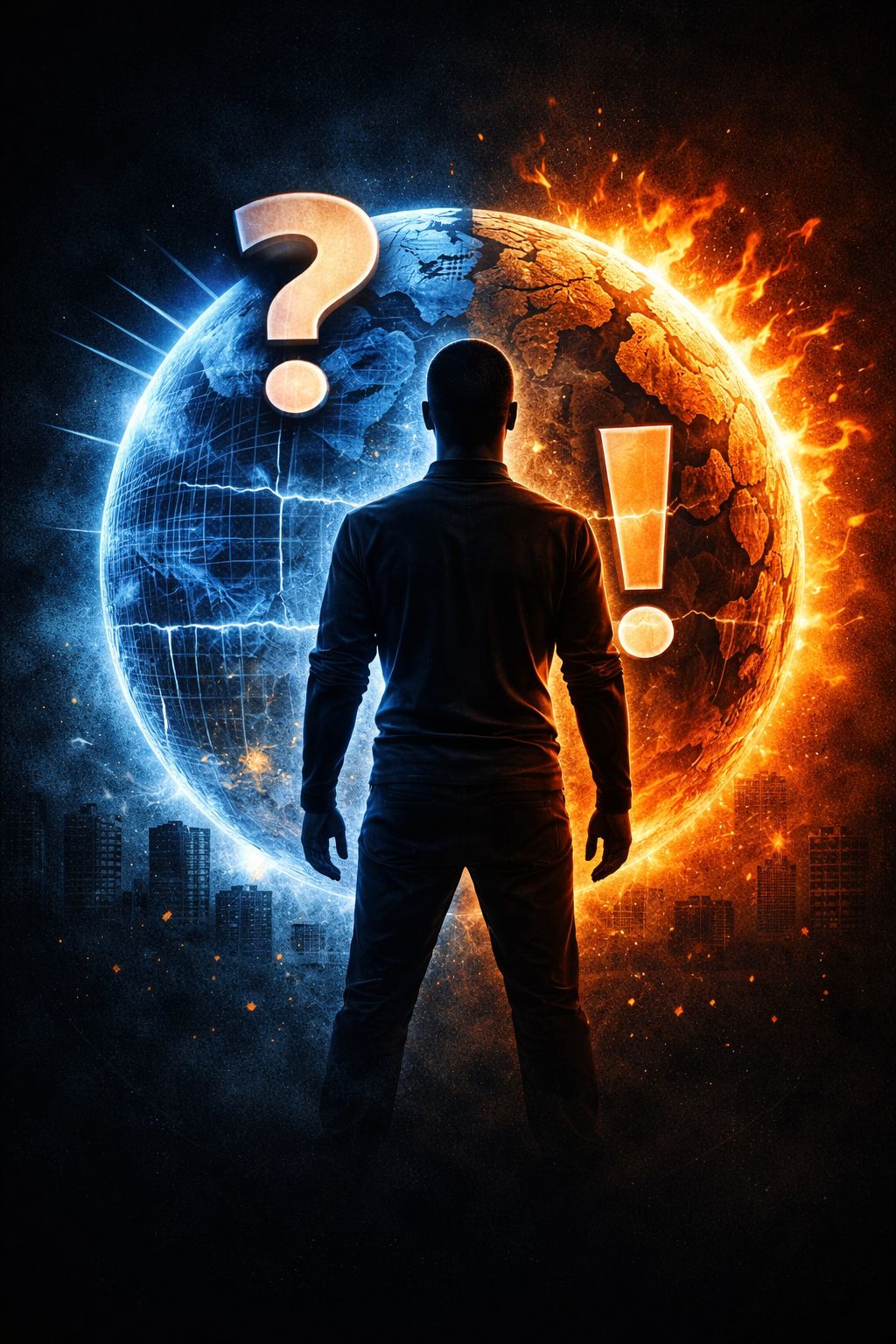 Globalization pressure room symbolic image