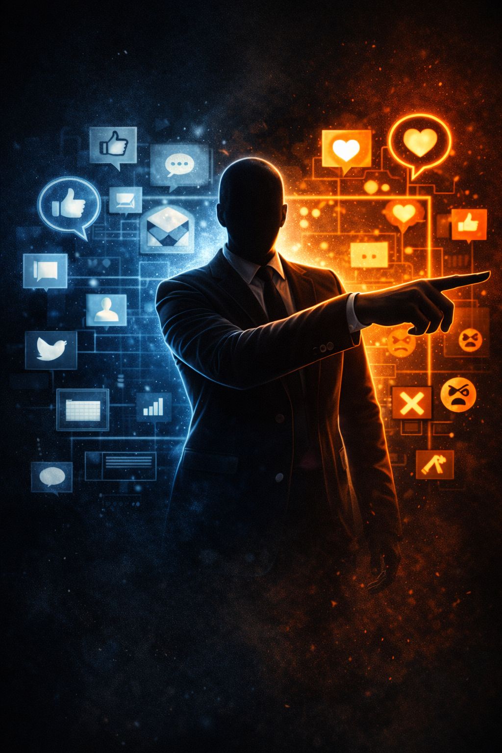 Parasocial symbolic influence illustration