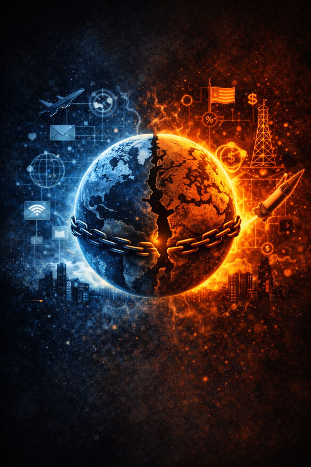 Immortality economy of the internet illustration